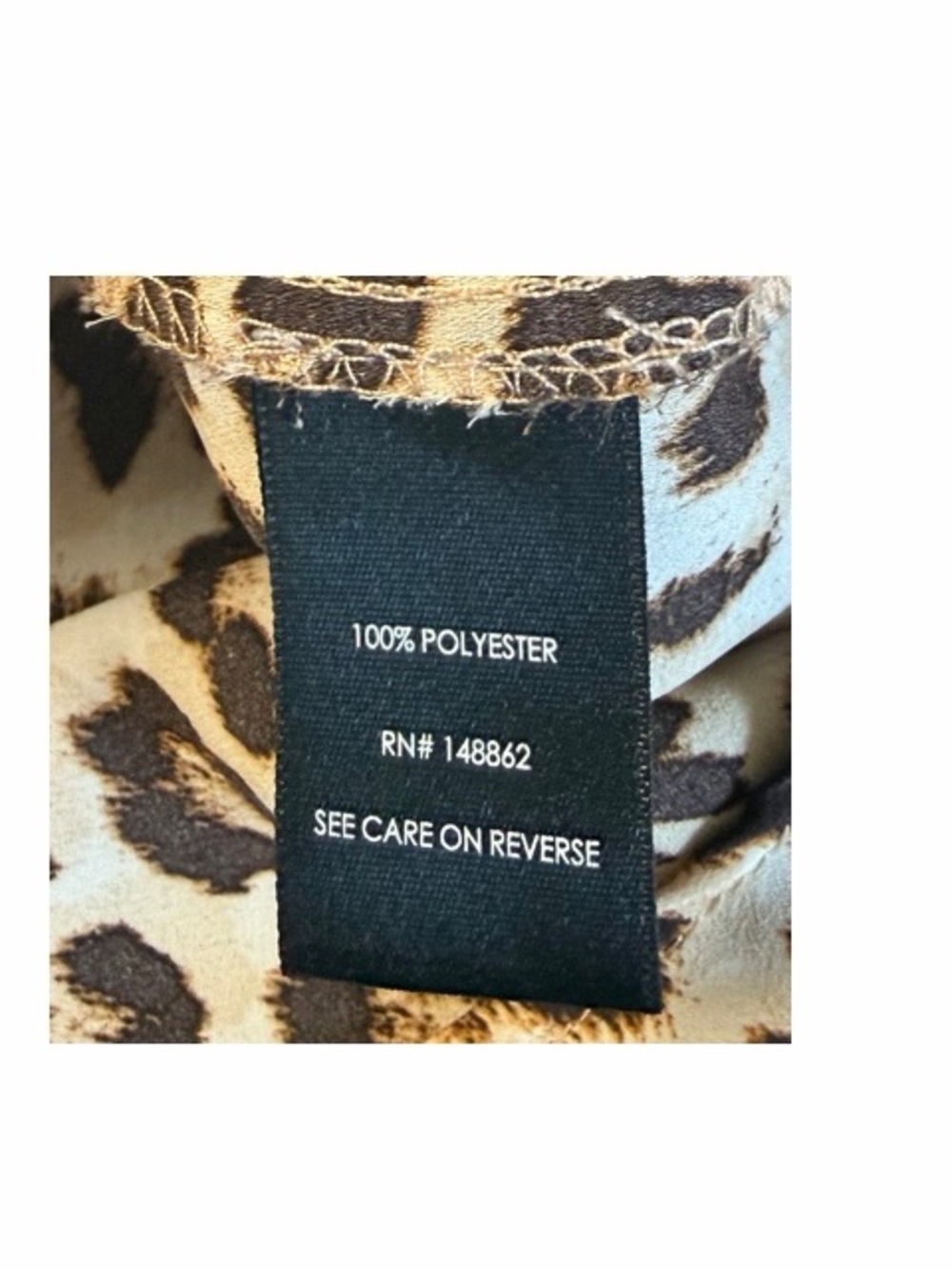 Torrid Harper Animal Leopard Print Sleeveless Hi-Low Blouse - Picture 6 of 9